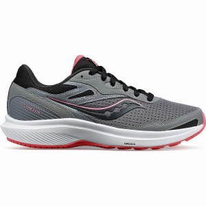 Grey Saucony Cohesion 16 Wide Women's Walking Shoes | Philippines S92085-S26