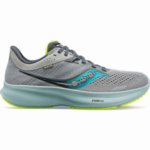 Grey Saucony Ride 16 Men's Running Shoes | Philippines S14950-N73