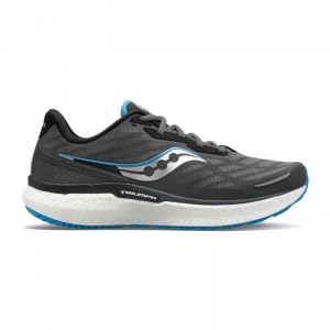 Grey Saucony Triumph 19 Men's Running Shoes | Philippines S58243-T29