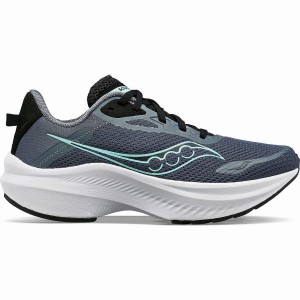 Grey / Black Saucony Axon 3 Women's Running Shoes | Philippines S31289-V28