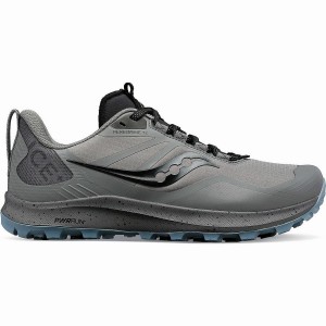 Grey / Black Saucony Peregrine ICE+ 3 Women's Trail Running Shoes | Philippines S34705-Z15