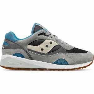 Grey / Black Saucony Shadow 6000 Men's Sneakers | Philippines S42306-U72