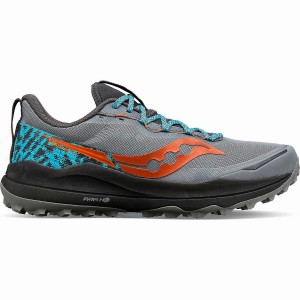 Grey / Black Saucony Xodus Ultra 2 Men's Running Shoes | Philippines S59734-U02