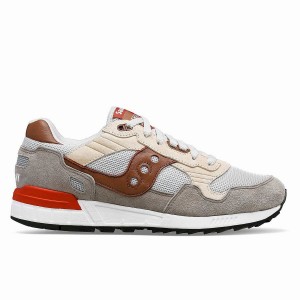 Grey / Brown Saucony Shadow 5000 Men's Sneakers | Philippines S12978-W48