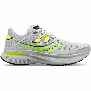 Grey / Green Saucony Guide 16 Women's Running Shoes | Philippines S71593-R97