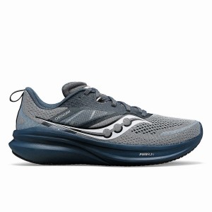 Grey / Navy Saucony Omni 22 Men's Running Shoes | Philippines S14896-N43