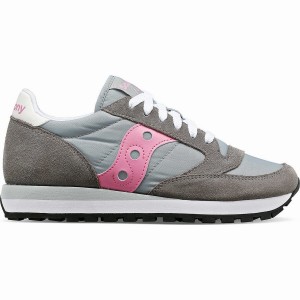 Grey / Pink Saucony Jazz Original Women's Sneakers | Philippines S50327-N38