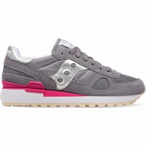 Grey / Silver Saucony Shadow Original Women's Sneakers | Philippines S76981-N72