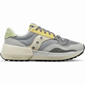 Grey / Yellow Saucony Jazz NXT Women's Sneakers | Philippines S02673-M34