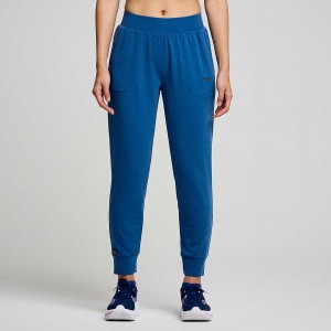 Indigo Saucony Boston Women's Pants | Philippines S84935-B61