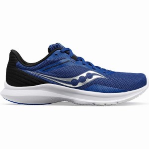 Indigo / Black Saucony Convergence Men's Running Shoes | Philippines S90376-M05