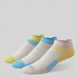 Light Pink Saucony Inferno Liteweight 3-Pack Women's Socks | Philippines S46052-P38