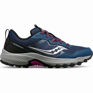 Navy Saucony Excursion TR16 Women's Trail Running Shoes | Philippines S95283-X25