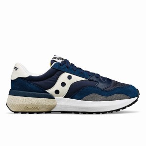 Navy / Cream Saucony Jazz NXT Men's Sneakers | Philippines S27163-C48