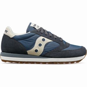 Navy / Cream Saucony Jazz Original Men's Sneakers | Philippines S17820-X68