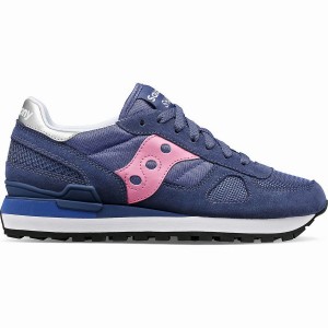 Navy / Pink Saucony Shadow Original Women's Sneakers | Philippines S71690-B16