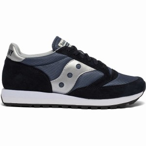 Navy / Silver Saucony Jazz 81 Men's Sneakers | Philippines S02768-F37