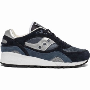 Navy / Silver Saucony Shadow 6000 Men's Sneakers | Philippines S43025-R48