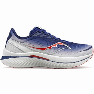 Navy / White Saucony London Endorphin Speed 3 Women's Running Shoes | Philippines S59268-E61