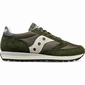 Olive / Grey Saucony Jazz 81 Men's Sneakers | Philippines S45321-T24