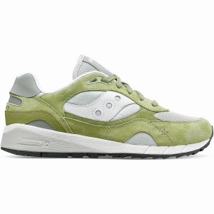 Olive / White Saucony Shadow 6000 Premium Women's Sneakers | Philippines S36401-V40