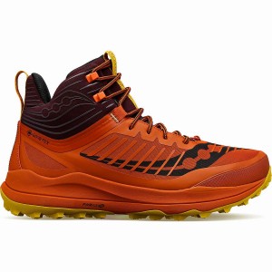 Orange Saucony Ultra Ridge GTX Men's Running Shoes | Philippines S80739-S41