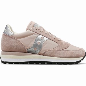 Pink Saucony Jazz Triple Women's Sneakers | Philippines S87305-Z67