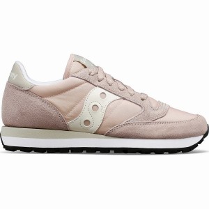 Pink / Cream Saucony Jazz Original Women's Sneakers | Philippines S31946-V53