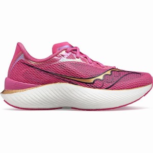 Pink / Navy Saucony Endorphin Pro 3 Men's Running Shoes | Philippines S27958-H86