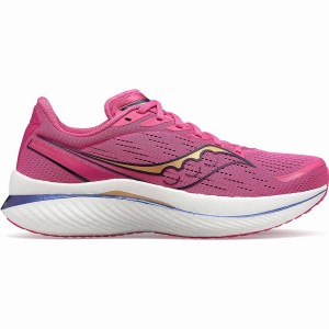 Pink / Navy Saucony Endorphin Speed 3 Men's Running Shoes | Philippines S17684-U73