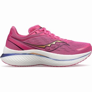 Pink / Navy Saucony Endorphin Speed 3 Women's Running Shoes | Philippines S97834-M43