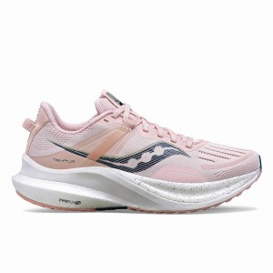 Pink / Navy Saucony Tempus Women's Running Shoes | Philippines S52708-Y74