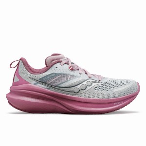 Purple Saucony Omni 22 Wide Women's Running Shoes | Philippines S78416-L29