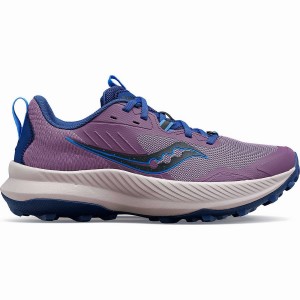 Purple / Indigo Saucony Blaze TR Women's Running Shoes | Philippines S16724-D62