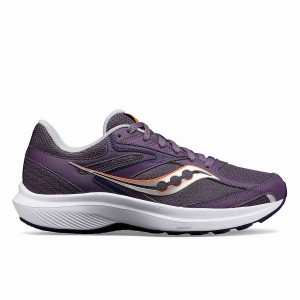 Purple / Red Saucony Cohesion 17 Women's Running Shoes | Philippines S72850-Y45