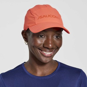 Red Saucony Outpace Women's Hats | Philippines S25438-M57