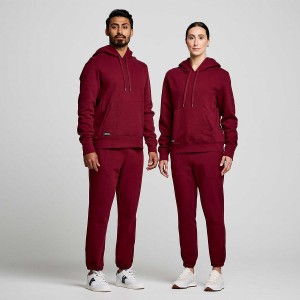 Red Saucony Recovery Hoody Women's Hoodie | Philippines S02749-F13