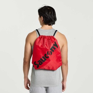 Red Saucony String Men's Bags | Philippines S78940-W28