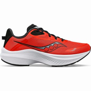 Red / Black Saucony Axon 3 Men's Running Shoes | Philippines S78516-Y56