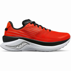 Red / Black Saucony Endorphin Shift 3 Men's Running Shoes | Philippines S24368-Y62