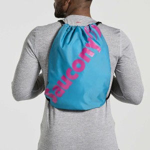 Turquoise Saucony String Women's Bags | Philippines S62175-D13