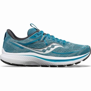 Turquoise / Grey Saucony Omni 21 Women's Running Shoes | Philippines S02368-A50