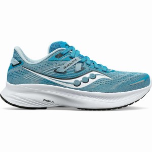 Turquoise / White Saucony Guide 16 Women's Running Shoes | Philippines S61738-Q62