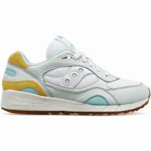 Turquoise / Yellow Saucony Shadow 6000 Unplugged Women's Sneakers | Philippines S59174-R68