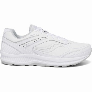 White Saucony Echelon Walker 3 Extra Wide Men's Walking Shoes | Philippines S94768-F68