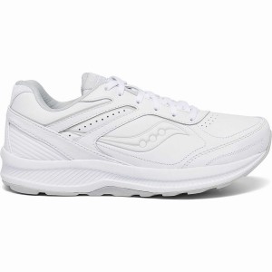 White Saucony Echelon Walker 3 Wide Women's Walking Shoes | Philippines S57628-W64