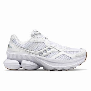 White Saucony Grid NXT Men's Sneakers | Philippines S27536-H26