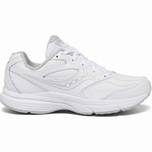 White Saucony Integrity Walker 3 Extra Wide Women's Walking Shoes | Philippines S58072-Y25