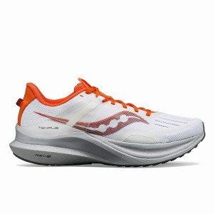 White Saucony Tempus Men's Running Shoes | Philippines S05762-Y62