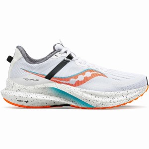 White Saucony Tempus Men's Running Shoes | Philippines S14657-P93